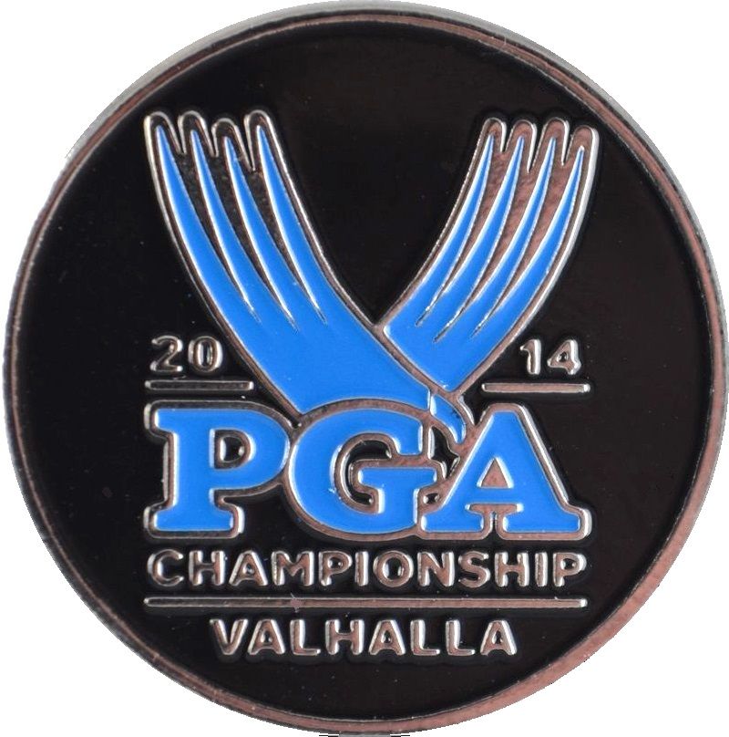 2014 PGA Championship (Valhalla) FLAT Golf BALL MARKER eBay